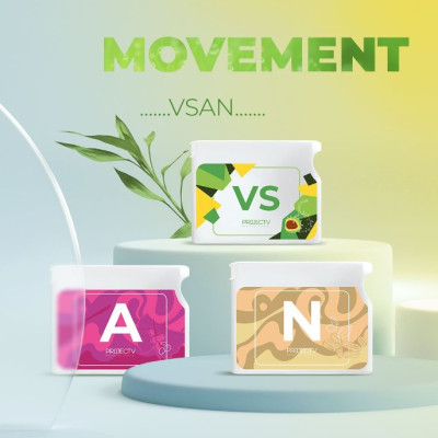 [TẶNG 5 TÚI PV ZIP] Thực Phẩm Sức Khoẻ VS+A+N | V Alphabet - Điều hòa huyết áp, Giảm đau chân, Chống nhiễm trùng hệ thống sinh dục - PROJECT V - Xuất xứ Pháp, Hàng Chính Hãng