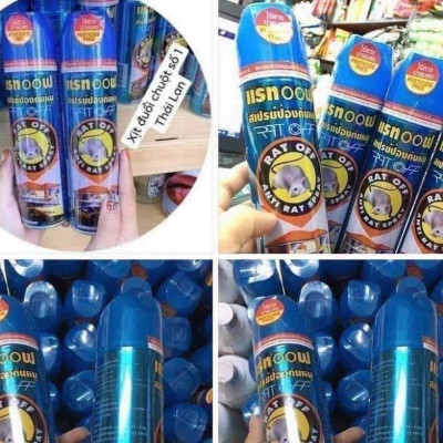 Bình xịt đuổi chuột hương thơm Thái lan n toàn khi sử dụng-Chai to