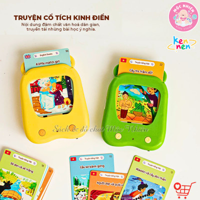 Máy đọc truyện song ngữ Anh Việt 100 plus Kennen - Dành cho bé từ 2 đến 8 tuổi