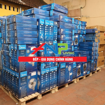 Quạt Treo Tường 3 Cánh Midea FW40-7JR (Quạt Điện Công Suất 55W, Chỉnh Gió 3 Tốc Độ, Có Điều Khiển Từ Xa)