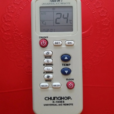 Điều khiển điều hoà đa năng 1000 in 1 ( Hàng Chính Hãng )