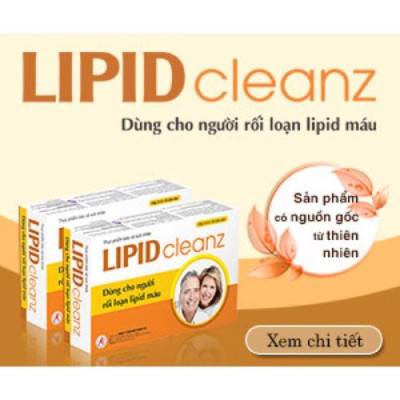 Thực phẩm bảo vệ sức khỏe Lipidcleanz