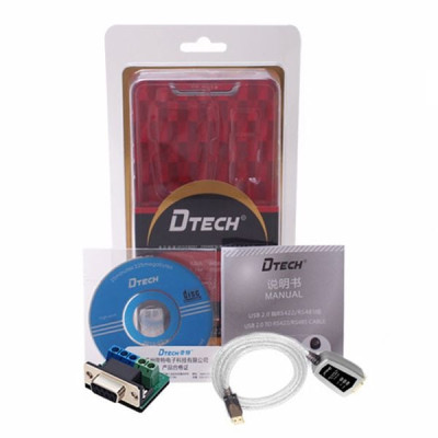 Cáp USB2.0 to RS485/422 DTECH DT-5119 0.5 mét. Hàng chính hãng !!! 
