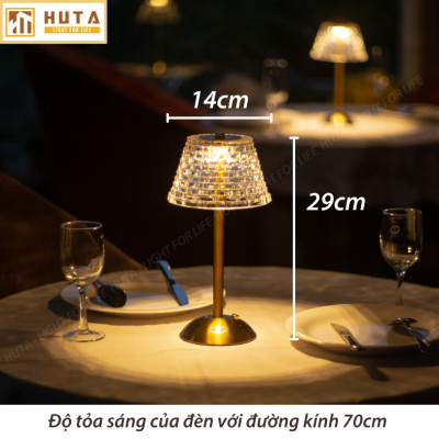 Đèn Led Quầy Bar HUTA Light For Life RESBED3 Cảm Ứng Tích Điện, Điều Chỉnh Ánh Sáng Vàng