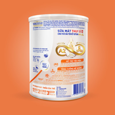 Sữa bột NAN INFINIPRO A2 800g Thụy Sĩ 3 với đạm quý A2 tiêu hóa tốt sau 7 ngày và 6HMO tăng cường đề kháng (2 - 6 tuổi) - Tặng Đồ chơi bắt banh
