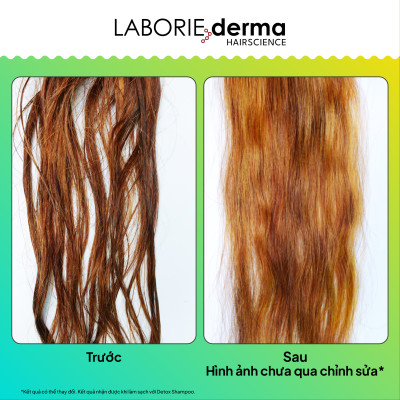 Dầu gội thải độc, loại bỏ tích tụ hoá chất LABORIE derma Detox Shampoo 250ml