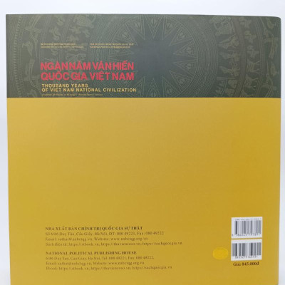 Ngàn năm văn hiến quốc gia Việt Nam. Thousand years of Viet Nam National Civilization (Xuất bản lần thứ hai, có bổ sung) (Revised Second Edition)
