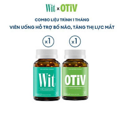 Combo Tăng Sức Khỏe Não Bộ Và Thị Lực Ecogreen Cho Học Sinh, Nhân Viên Văn Phòng (Dùng 1 Tháng)