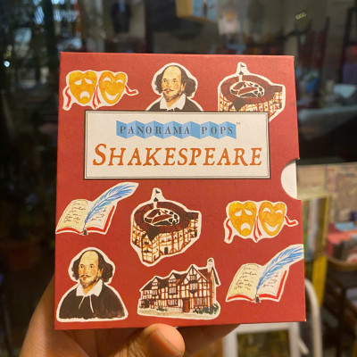 Sách - Shakespeare by Panorama Pops | Pop-up Book | Classics Poetry - Drama Fiction Quotes