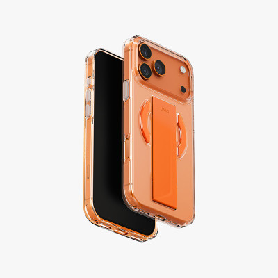 Ốp Lưng Cho iPhone 17 Air/ 17 Pro/ 17 Pro Max UNIQ HELDRO AIR Ôm Mỏng MagClick Dây Đeo FlexGrip Dùng Điện Thoại Một Tay Hàng Chính Hãng