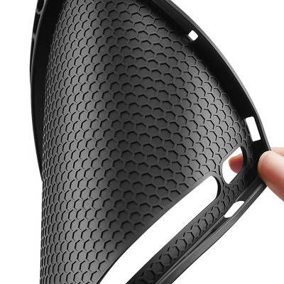 Bao da dành cho SamSung Galaxy Tab S9 Fe chính hãng Dux Ducis Domo chống sốc, có khay đựng bút - hàng chính hãng