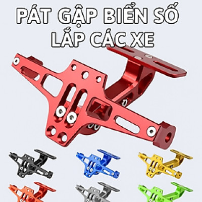 Pát Gập Biển Số Siêu Đẹp Nhôm Hợp Kim, Độ Bền Cao, Chống Rung Cho Xe Máy Các Loại, ĐÈN TRANG TRÍ , ĐỒNG HỒ TREO TƯỜNG