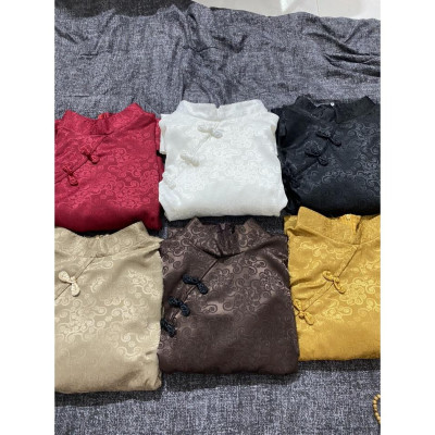 Đồ Lam Đi Chùa Gấm Tay Phồng Dệt 3D in Nổi