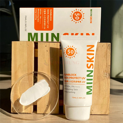 Kem chống nắng MIINSKIN SPF 50 PA++++ (70ml) - Hàng chính hãng