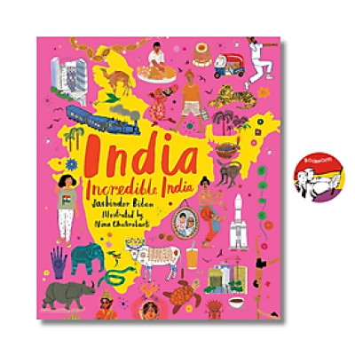 Sách - India, Incredible India: Journey Around the Country’s History, Culture & Natural Wonders