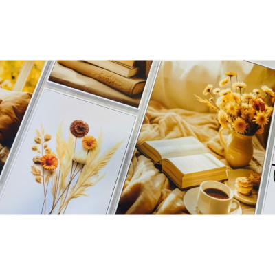 (ẢNH THẬT) Tranh treo tường trang trí quán cà phê, nhà hàng kèm đinh treo chuyên dụng