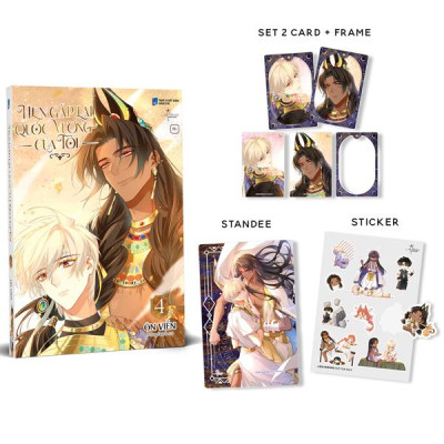 Sách - Hẹn Gặp Lại, Quốc Vương Của Tôi - Tập 4 - Bản Đặc Biệt - Tặng Kèm Set Sticker + Card PVC + Frame PVC + Standee Acrylic