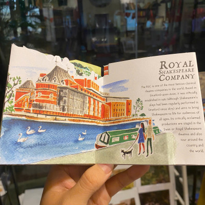 Sách - Shakespeare by Panorama Pops | Pop-up Book | Classics Poetry - Drama Fiction Quotes