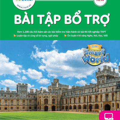 Sách - Dtpbooks - Combo sách bài tập bổ trợ tiếng anh I-learn Smart World THPT