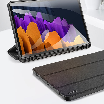 Bao da cho Samsung Galaxy Tab S10 Lite , S10 Fe , S10 Plus , S10 Fe Plus , S11 DUX DUCIS Smartcover - Hàng nhập khẩu 