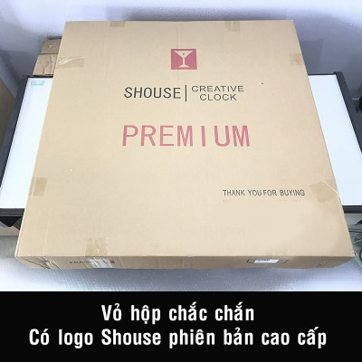 Đồng Hồ Treo Tường Trang Trí Đẹp S-A30 độc lạ 3d cỡ lớn nghệ thuật phù hợp cho phòng khách, phòng ngủ