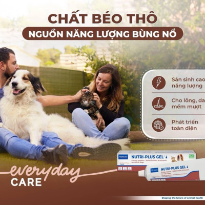 Nutri plus Gel - dinh dưỡng cao cấp cho chó mèo yếu và còi cọc