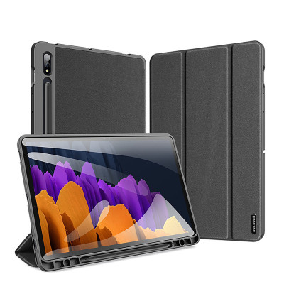 Bao da cho Samsung Galaxy Tab S10 Lite , S10 Fe , S10 Plus , S10 Fe Plus , S11 DUX DUCIS Smartcover - Hàng nhập khẩu 