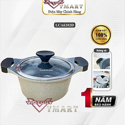 Nồi Lock&Lock Stone 2 Tay Cầm LCA6244D-IH 