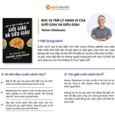 Đọc Vị Tâm Lý Hành Vi Của Giới Giàu Và Siêu Giàu - Bản Quyền