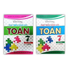 Sách - Combo Định Hướng Phát Triển Năng Lực Toán Lớp 7 - Tập 1 + Tập 2 ( Kết Nối )