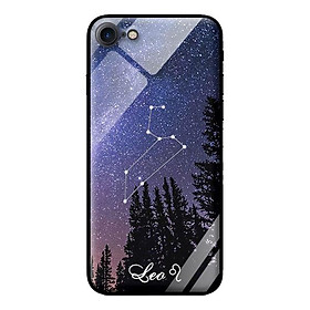 Ốp kính 12 cung Hoàng Đạo cho iPhone 8 Leo - Hàng chính hãng