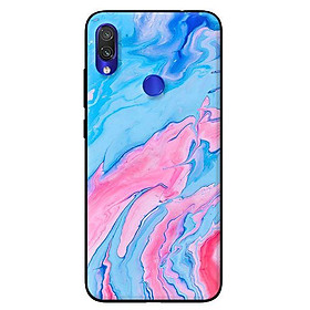 Ốp in cho 	Xiaomi Redmi Note 7 Đá Xanh Hồng - Hàng chính hãng