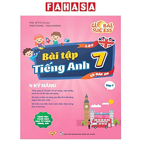 Sách - Global Success - Bài Tập Tiếng Anh 7 - Tập 1 (Có Đáp Án)