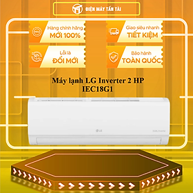 Máy lạnh LG Inverter 2 HP IEC18G1  - HÀNG CHÍNH HÃNG - CHỈ GIAO HCM