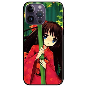 Ốp lưng dành cho Iphone 14 - Iphone 14 Plus - Iphone 14 Pro - Iphone 14 Pro Max - Anime Cô Gái Kimono Đỏ