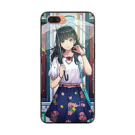 Ốp Lưng Dành Cho Oppo A12e Girl Anime - Hàng Chính Hãng