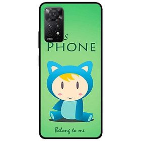 Ốp lưng dành cho Redmi Note 12 - Redmi Note 12 Pro 4G - Redmi Note 12 Pro 5G - Mèo Xanh - Hàng Chính Hãng