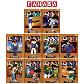 Combo Manga - Thám Tử Lừng Danh Conan: Tập 21 - 30 (Bộ 10 Tập)