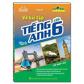 Sách - GLOBALL SUCESS - Vở bài tập tiếng anh lớp 6 tập 2 (có đáp án)