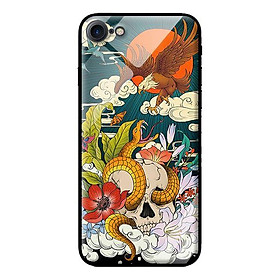 Ốp kính cường lực cho iPhone 8 Rắn Đại Bàng - Hàng chính hãng