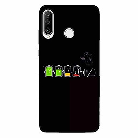 Ốp lưng in cho Huawei P30 Lite Cạn Pin