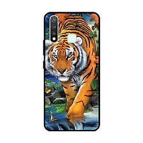 Ốp Lưng in cho Vivo Vivo Y19 /U3 /Y5s /U20 Mẫu NỀN Hổ Mẫu 1 - Hàng Chính Hãng
