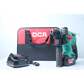 MÁY KHOAN BÊ TÔNG KHÔNG CHỔI THAN DÙNG PIN 20V/4AH DCA ADZC22DM - HÀNG CHÍNH HÃNG