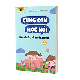 Sách - Bộ Sách Cùng Con Học Nói - Dành Cho Bé Từ 1 Tuổi - MCBooks