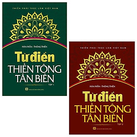 Sách - Bộ 2 Tập Từ Điển Thiền Tông Tân Biên - Chính Thông Book