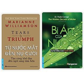 Sách - Combo Từ nước mắt đến nụ cười + Bí ẩn của nước - FirstNews