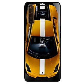 Ốp lưng dành cho Oppo Reno 3 - A91 mẫu Xe Sọc Trắng