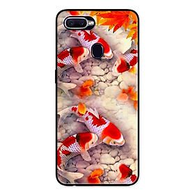 Ốp Lưng in cho Oppo F9 Mẫu Chú Cá Chép Nhật - Hàng Chính Hãng
