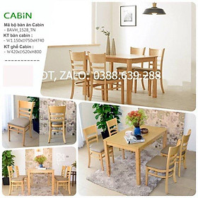 (Freeship)Bàn ghế ăn gia đình