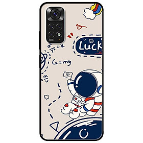 Ốp lưng dành cho Xiaomi Redmi Note 11 4G mẫu Phi Hành May Mắn